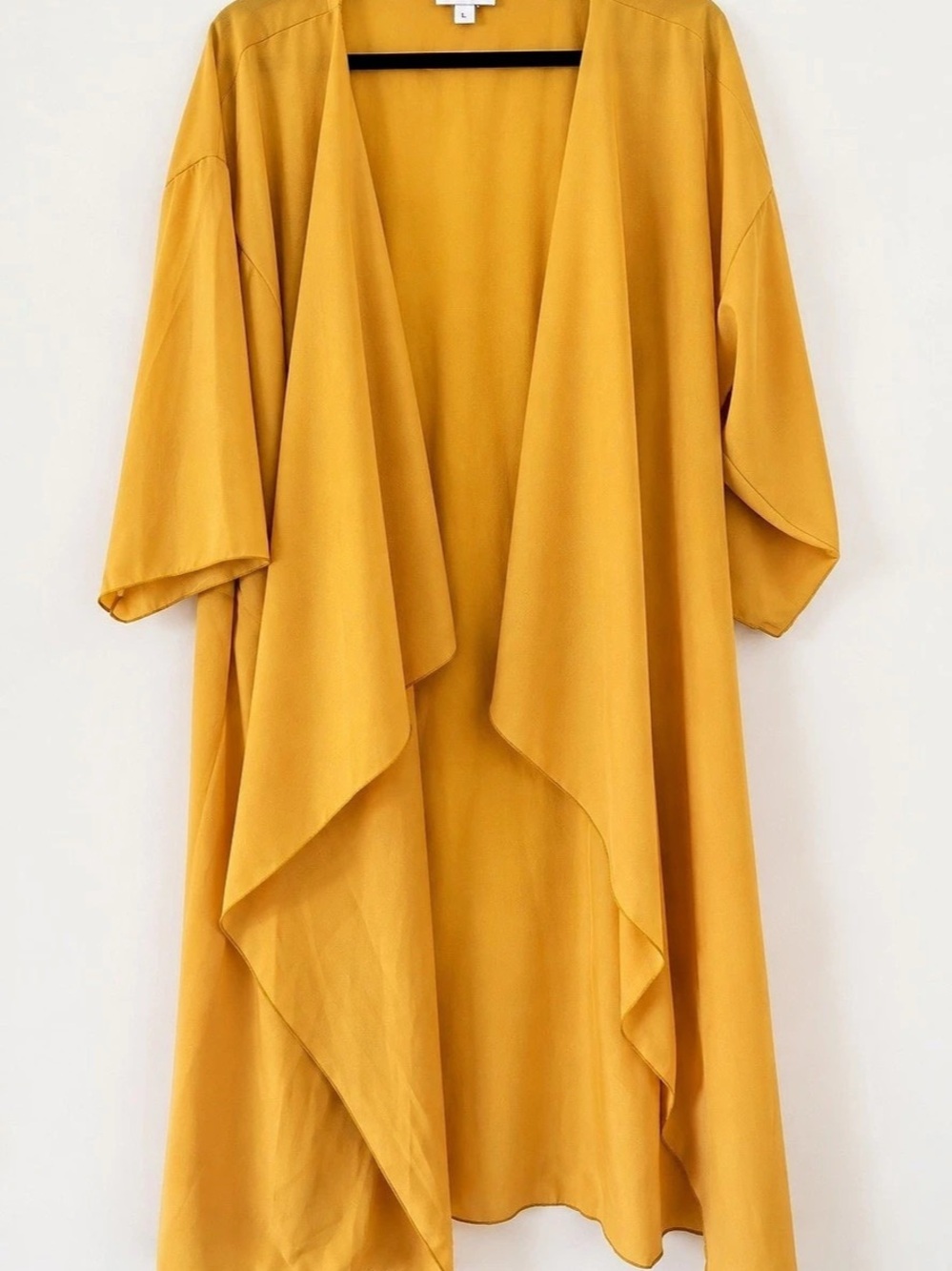 LuLaRoe Shirley Kimono Cardigan Yellow